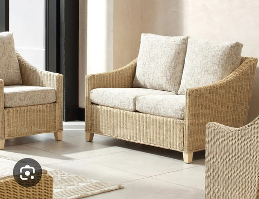 Eco Friendly Karimganj Cane and Bamboo Hand Crafted Malaysia sofa set 2 seater & 2 single chair 1 table