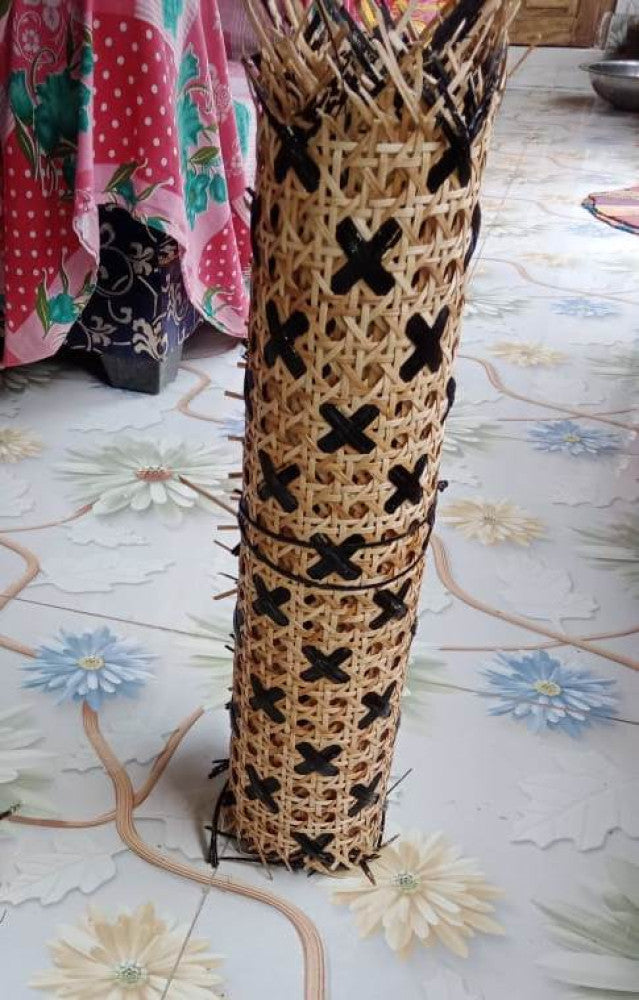 EcoFriendly Cane and Bamboo Long Mat
