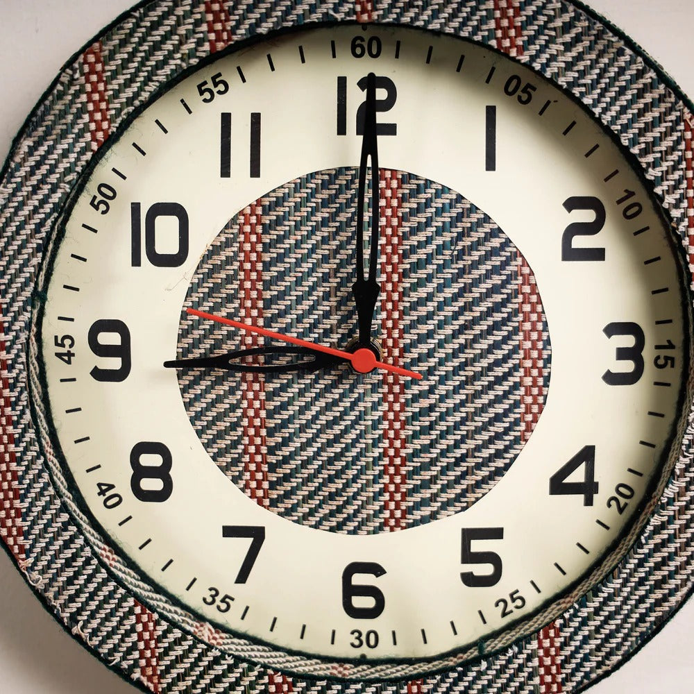 EcoFriendly Madur Kathi Wall Clock Style 11