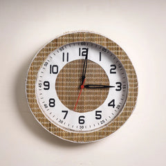 EcoFriendly Madur Kathi Wall Clock Style 16