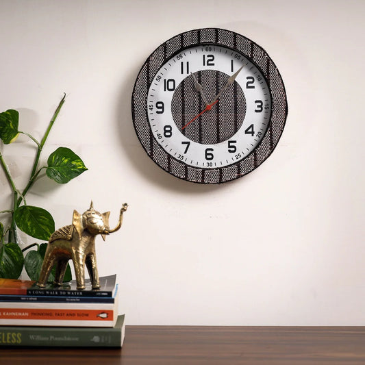 EcoFriendly Madur Kathi Wall Clock Style 5