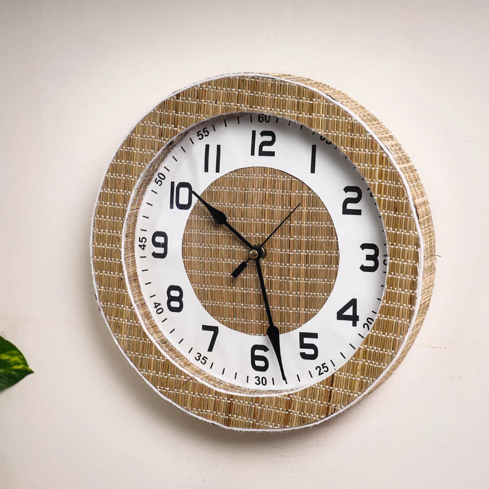 EcoFriendly Madur Kathi Wall Clock Style 7