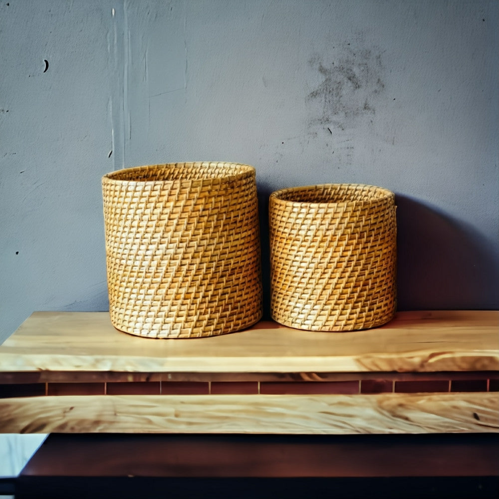 EcoFriendly Storage Cylinder set of 2