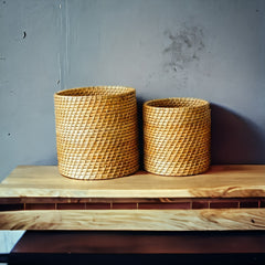 EcoFriendly Storage Cylinder set of 2