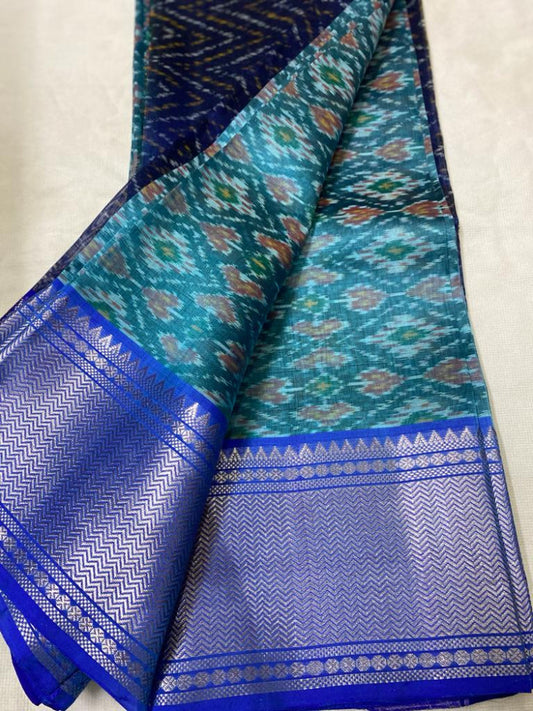 Elegant Blue Saree