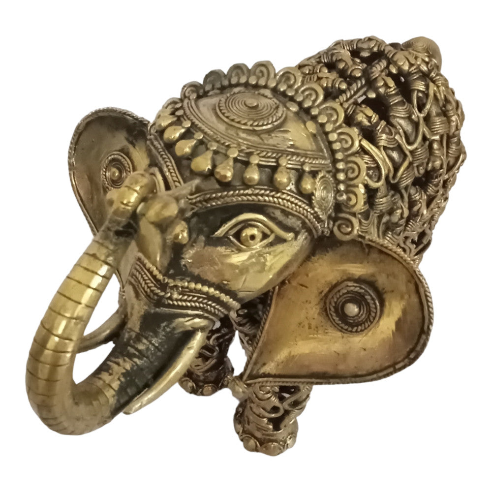 Elephant Standing Metal Craft Style 10