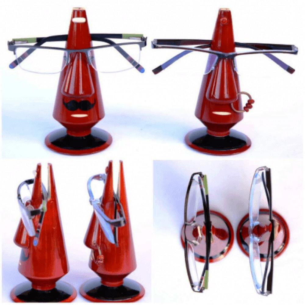 Authentic Etikoppaka Wooden Toy of Beautiful Spectacle Stand