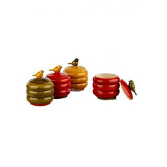 Traditional Handicraft Etikoppaka Toys Wooden Bird Box For Decoration Purpose