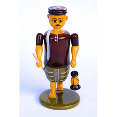 Handmade Etikoppaka Wooden Toy Populance Farmer