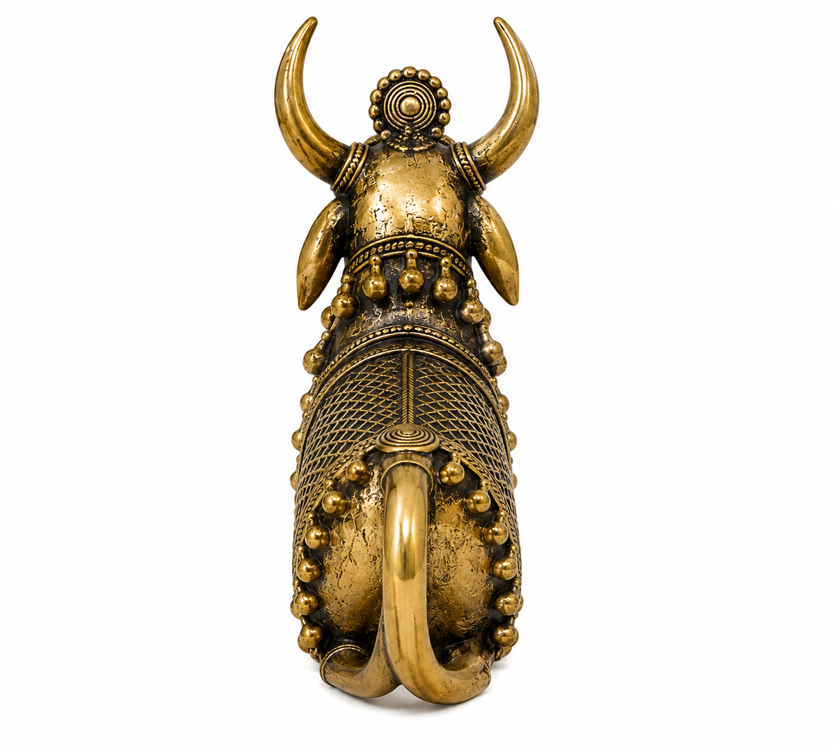 Nandi with Bells & Jali Art