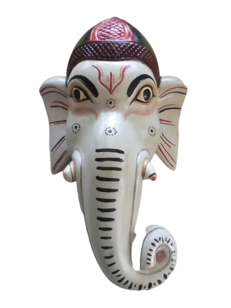 Ganesh Wall Hanging Gambira kushmandi Mask