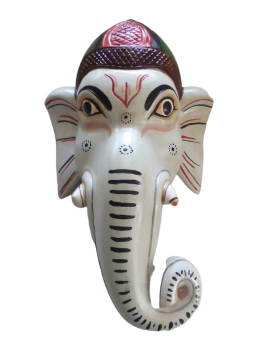 Ganesh Wall Hanging Gambira kushmandi Mask