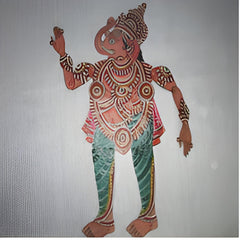 Ganesha Leather Puppet (1.5 ft)