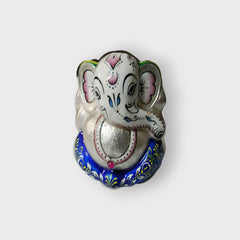 Ganeshji Dhundh Raj Gulabi Meenakari Art