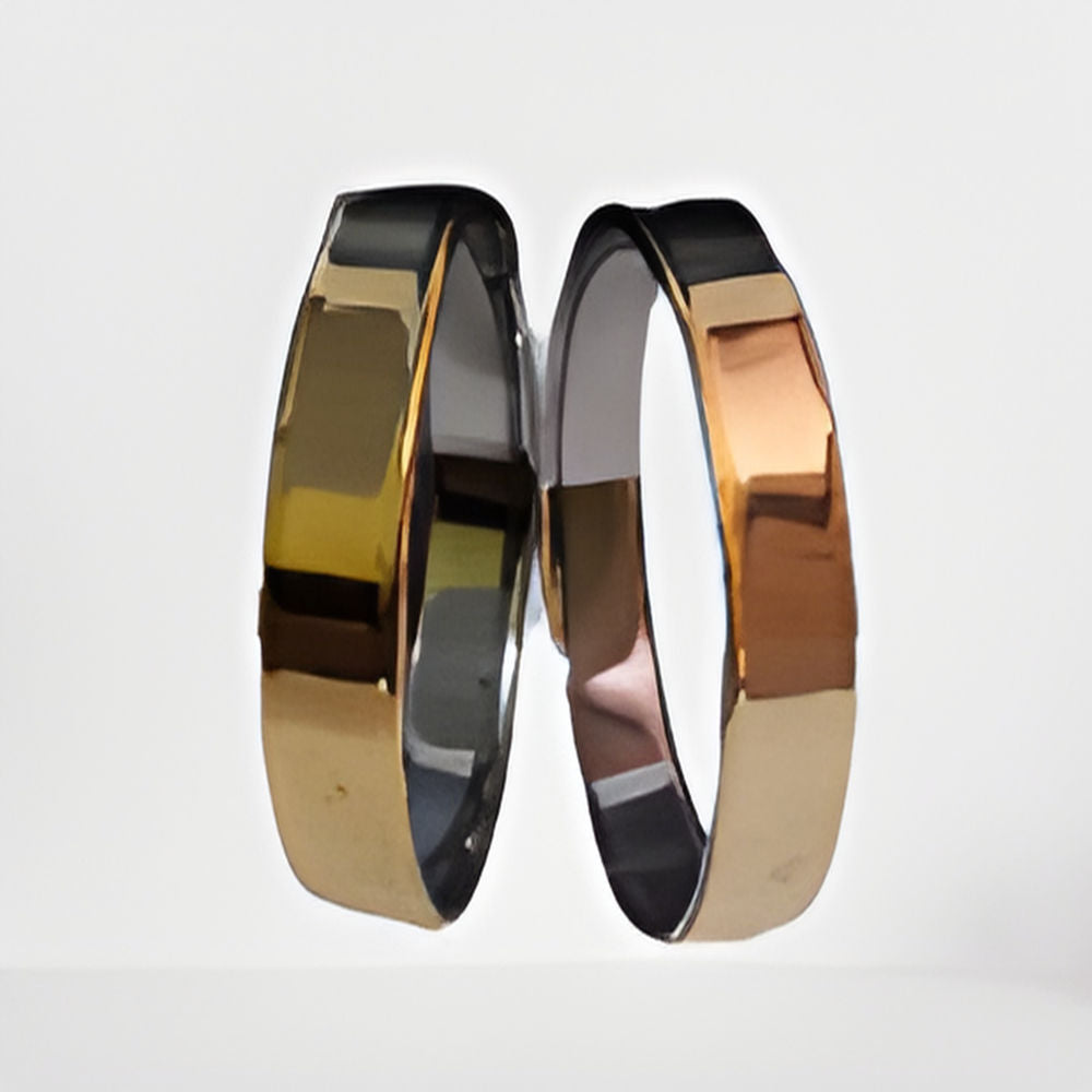 Golden Glass Kangan set of 2