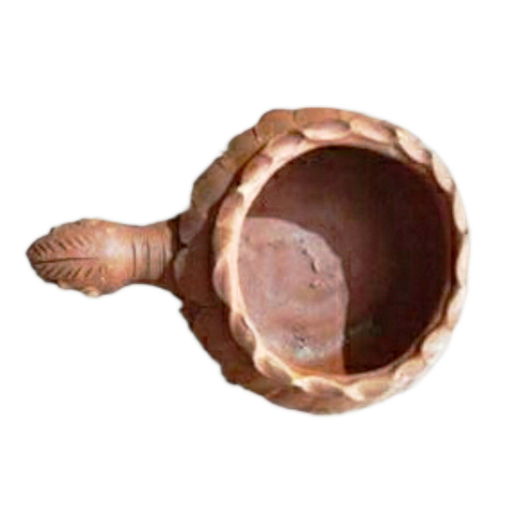 Traditional Handicraft Gorakhpur Terracotta Clay Small Tortoise Pot For Filling Water