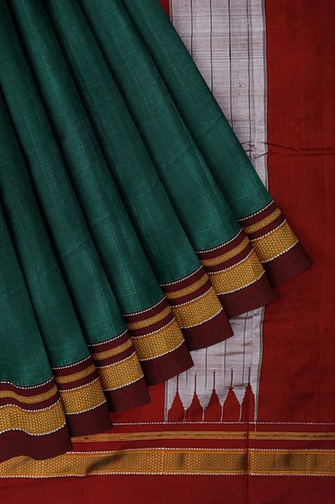 Green Colour Ilkal Saree