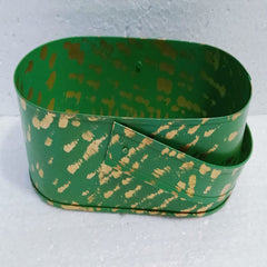 Green Flower Basket