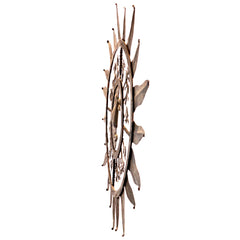 Half sun faced wall hanging