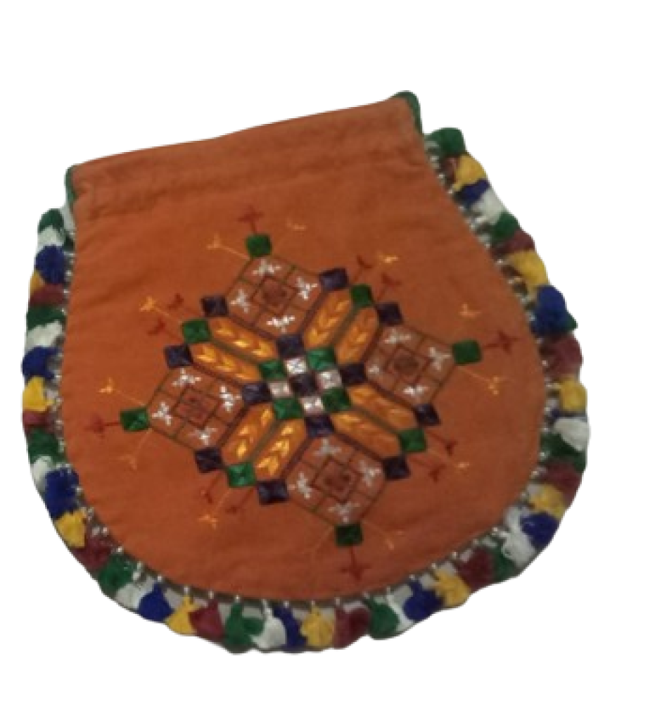 Hand Bag with Hand Embroidery