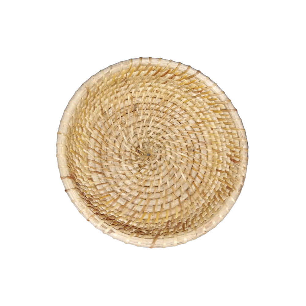 Hand Crafted Round Tray Style 1