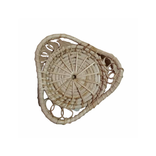 Hand Crafted Triangular Plate