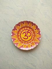 Hand Painted Aipan Art Small plate Style 3