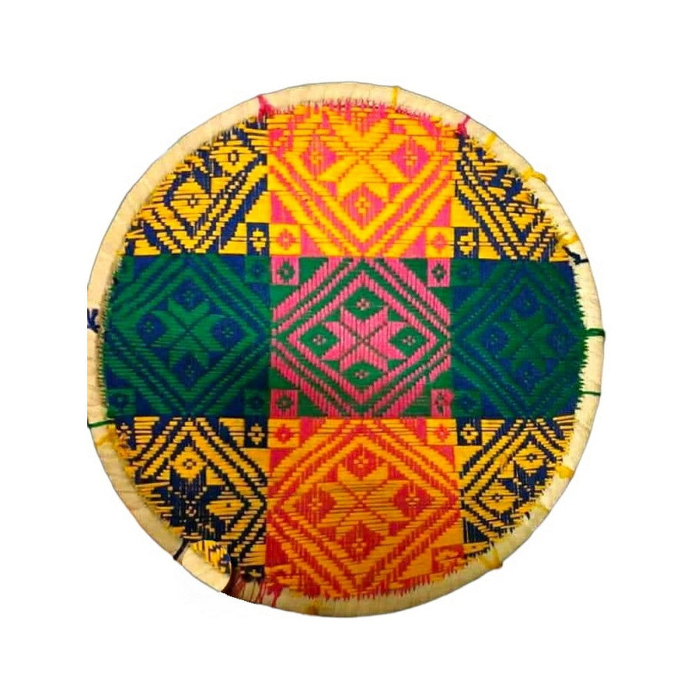 Handfan Beautiful Kheta Embroidery
