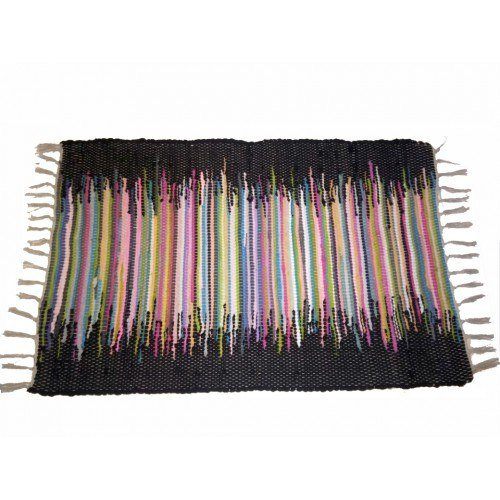 Agra Durrie Hand Tufted Durable Quality Woolen & Cotton Durrie (4 X 6 Ft) For Home By G. S. Rugs