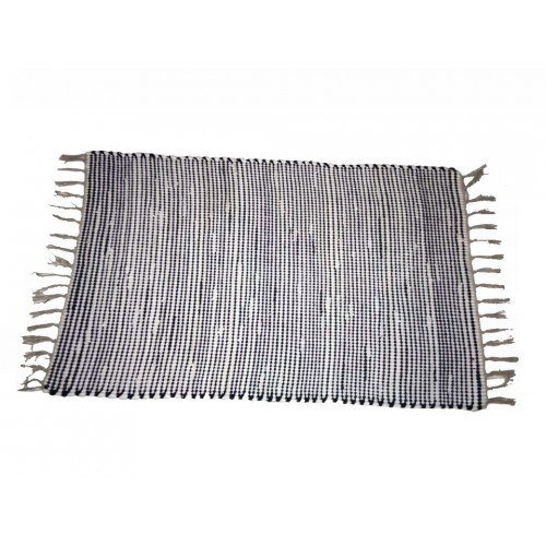 Agra Durrie Hand Tufted Durable Quality Woolen & Cotton Durrie (4 X 6 Ft) For Home By G. S. Rugs