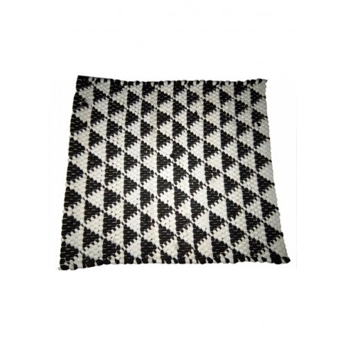 Agra Durrie Hand Tufted Durable Quality Woolen & Cotton Durrie (4 X 4 Ft) For Home By G. S. Rugs