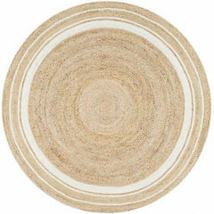 Traditional Alluring Handicraft Yellow & White Colour Agra Durrie Of Uttar Pradesh For Home Furnishi