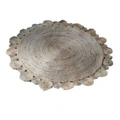 Agra Durrie Hand Tufted Durable Quality Woolen & Cotton Durrie (4 X 4 Ft) By S.R. Handloom