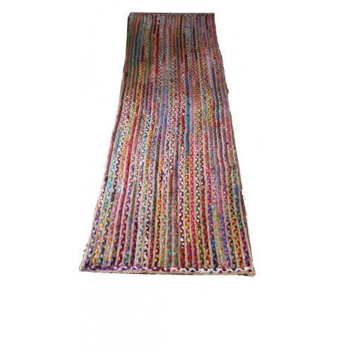 Agra Durrie Hand Tufted Durable Quality Woolen & Cotton Durrie (2x6 Ft) By S.R. Handloom
