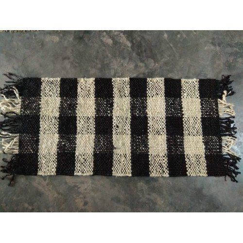 Agra Durrie Hand Tufted Durable Quality Woolen & Cotton Durrie (3x5 Ft) By S.R. Handloom