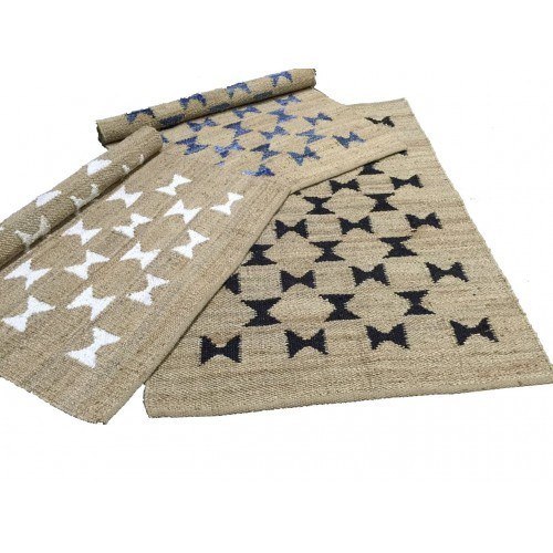 Agra Durrie Hand Tufted Durable Quality Woolen & Cotton Durrie (3x5 Ft) By S.R. Handloom