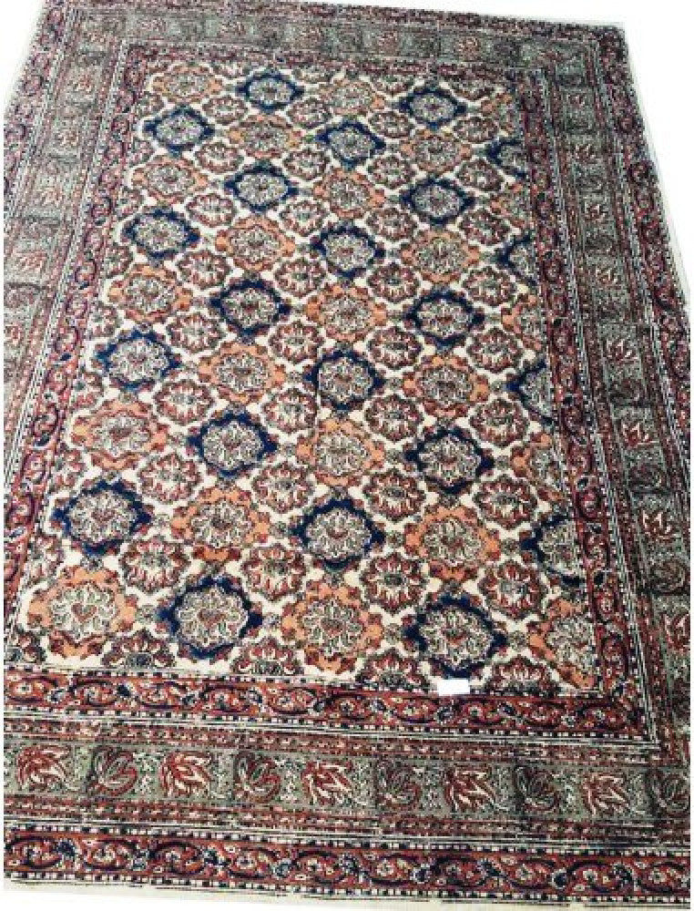 Handwoven Cotton Warangal Dark Multicolor Durrie