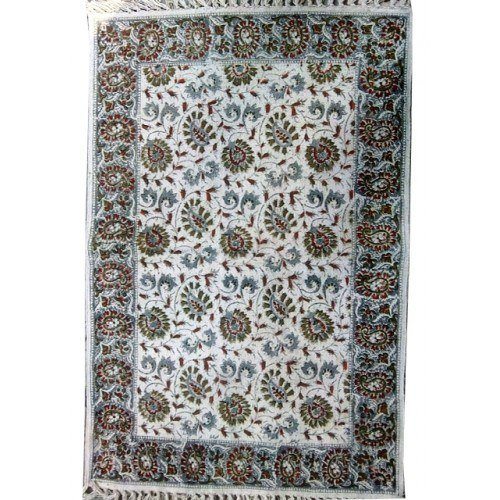 Warangal Durrie Hand Woven Kalamkari Design By Haasini Handloom