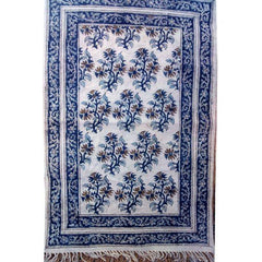Warangal Durrie Hand Woven Kalamkari Design By Haasini Handloom