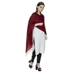 Himalayan Merino wool plain stole