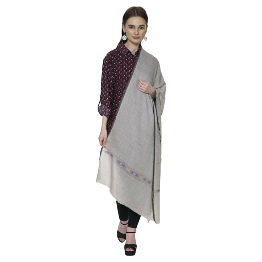 Himalayan pure lamb woolen Shawl super soft light weight stole in kathu design