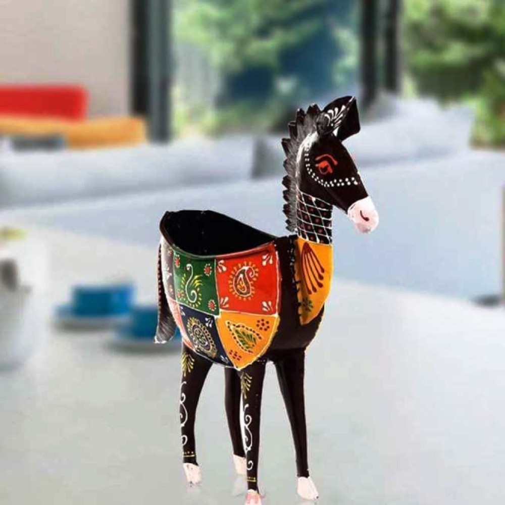 Horse Shaped Utility Holder Home Décor