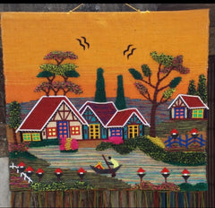 House Jute Wall Hanging