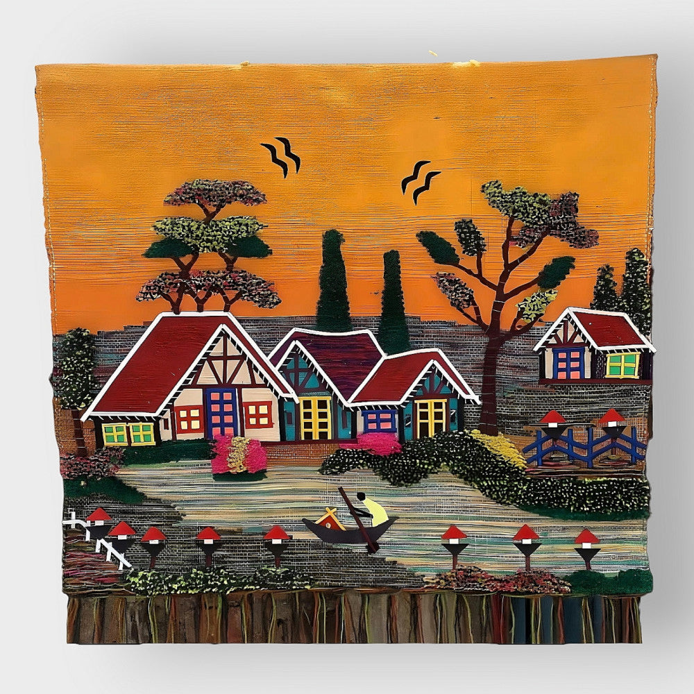 House Jute Wall Hanging