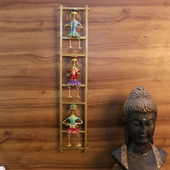 Iron Painted Ladies Hanging Leg Frame