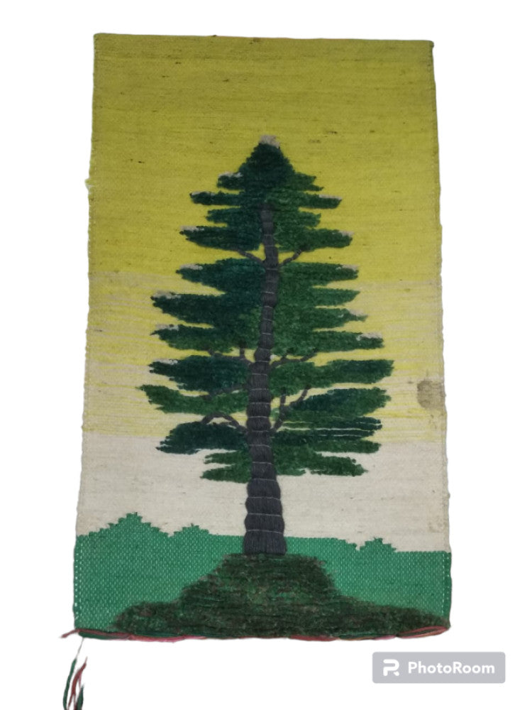 Jute Wall Hanging X Mas Tree