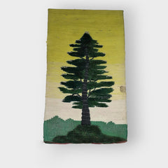 Jute Wall Hanging X Mas Tree