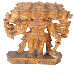 Kallakurichi Handcarved wooden Panchamuhkti Hanuman