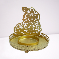 Kanha Ji Iron Shadow Diya