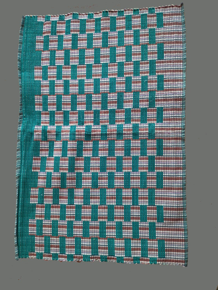 Kannur Home Furnishing Kitchen Mat Green